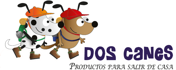 Dos Canes - Logo De Mochila Para Perros (756x321), Png Download