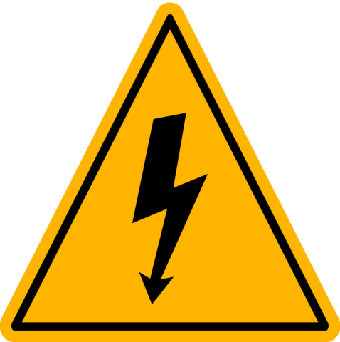 Caution - High Voltage - Safety Signs High Voltage (478x480), Png Download