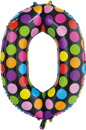 Globo Numero 0 Puntos - Balloon (469x469), Png Download
