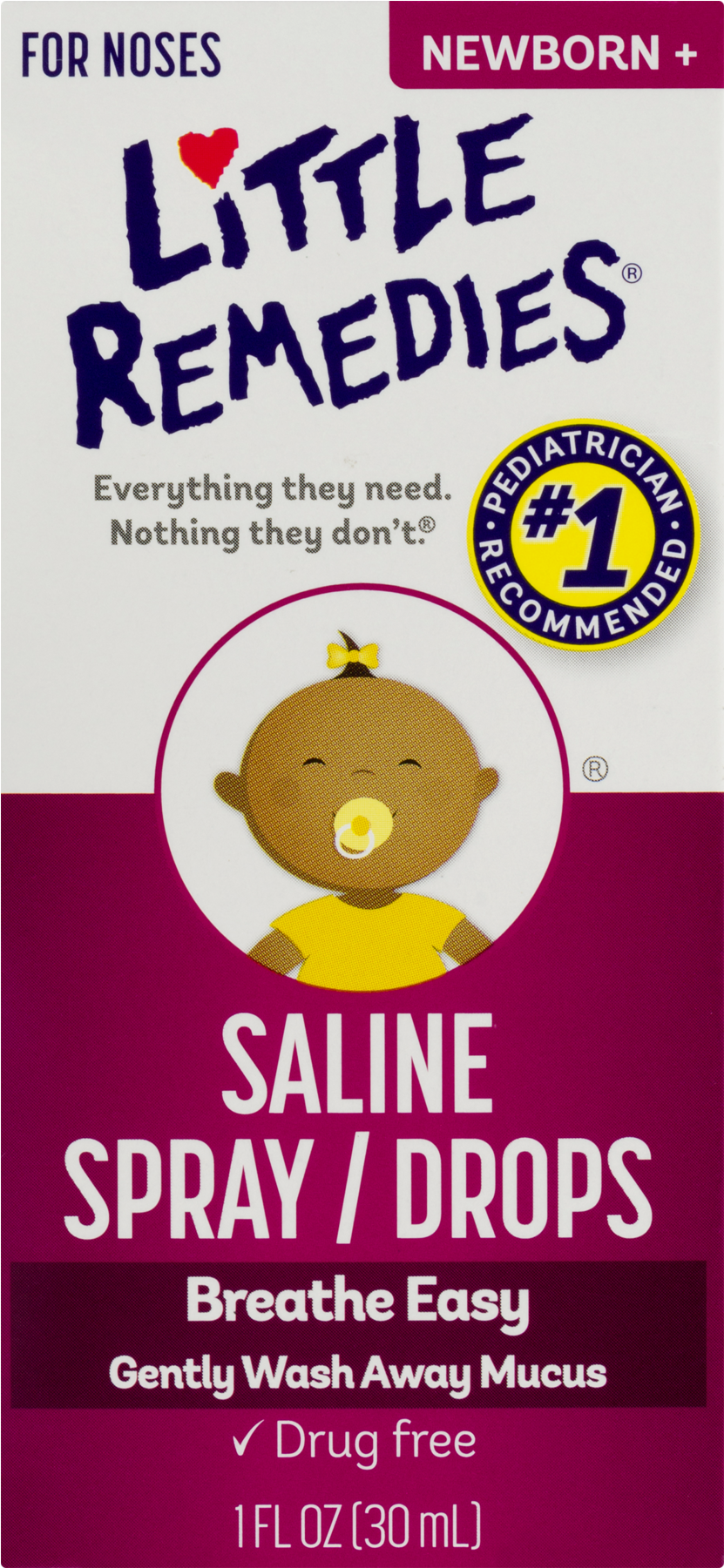 Little Noses Saline Drops (1800x1800), Png Download