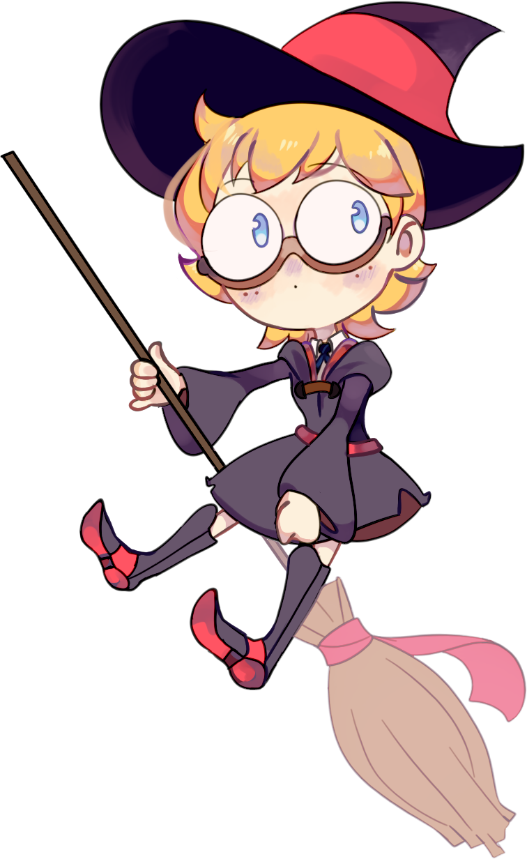 Little Witch Academia Lotte By Parliy-dawwpus - Lotte Little Witch Academia Png (756x1232), Png Download