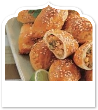 Ramadan Appetizers - Sambousek Chicken (352x391), Png Download