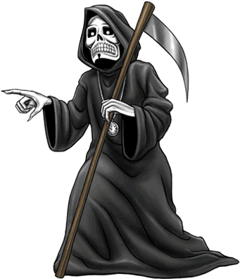 ¡oh Muerte Soberana Que La Divina Trinidad Del Padre - Cartoon (350x400), Png Download