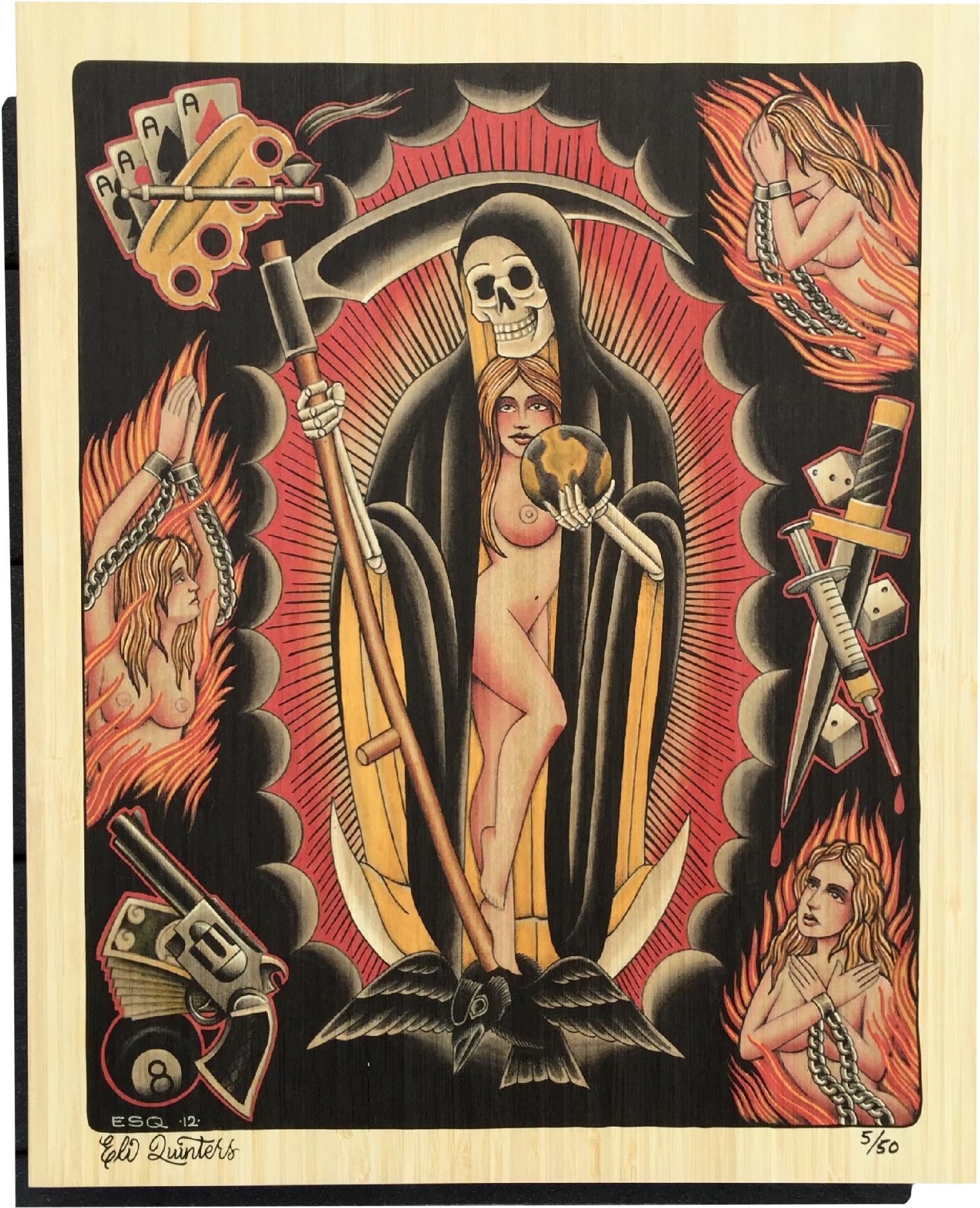 Santa Muerte (1909x1909), Png Download