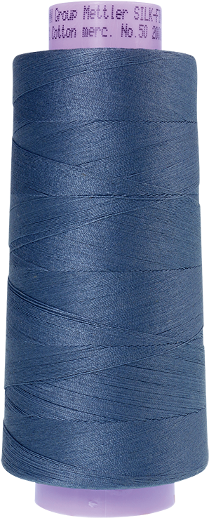 Stormy Sky 2000 Yard Cone - Mettler Cotton 60/2 2743m Flint Stone 0342 (342x800), Png Download