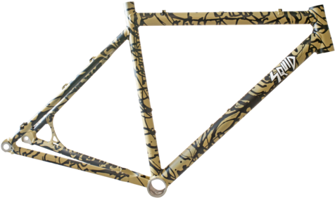 #s00244 Drip Frameset - Bicycle Frame (520x334), Png Download