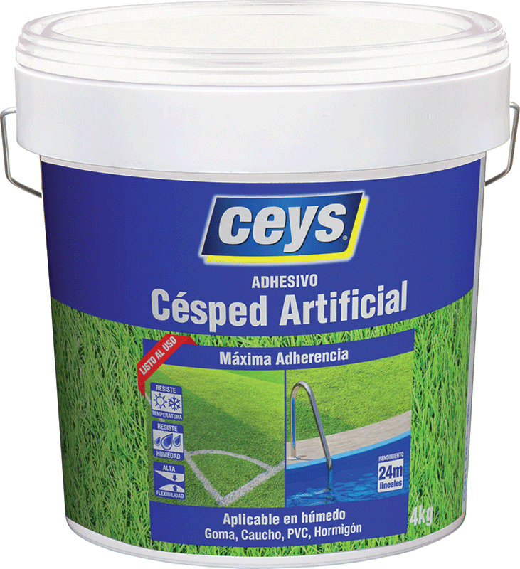 Adhesivo Para Instalación De Césped Artificial - Adhesive For Artificial Turf Boat 4kg Ceys 507258 (731x800), Png Download