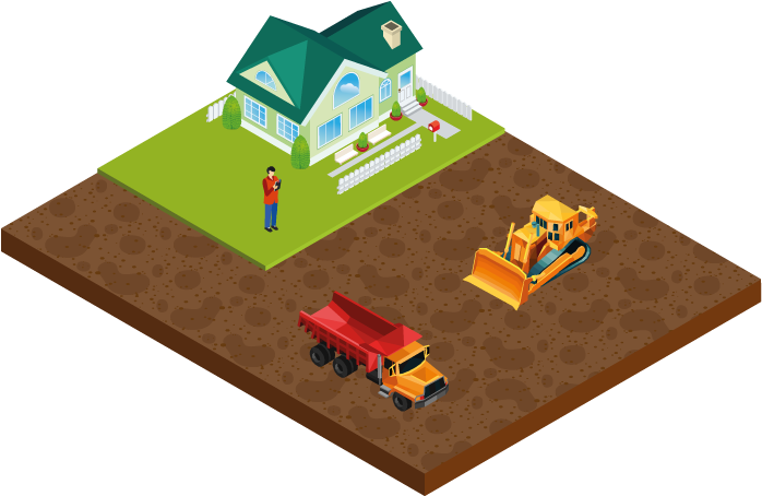 Preparar La Forma Del Terreno - Scale Model (700x525), Png Download