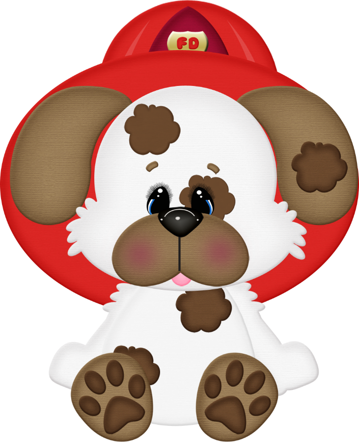 Firefighter Clipart, Puppy Images, Foam Crafts, Scrapbook - Firefighter (731x900), Png Download
