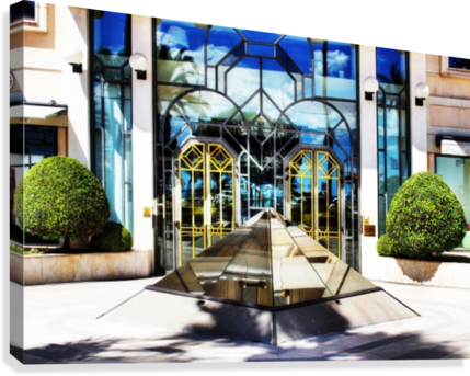 Future Dream Canvas Print - Commercial Building (429x343), Png Download