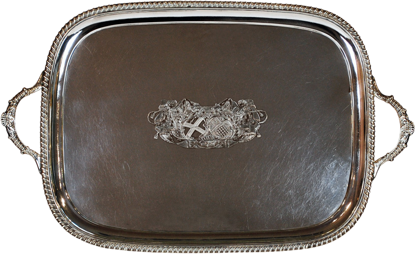 Paul Storr Tray Silver Rectangular - Silver (840x840), Png Download