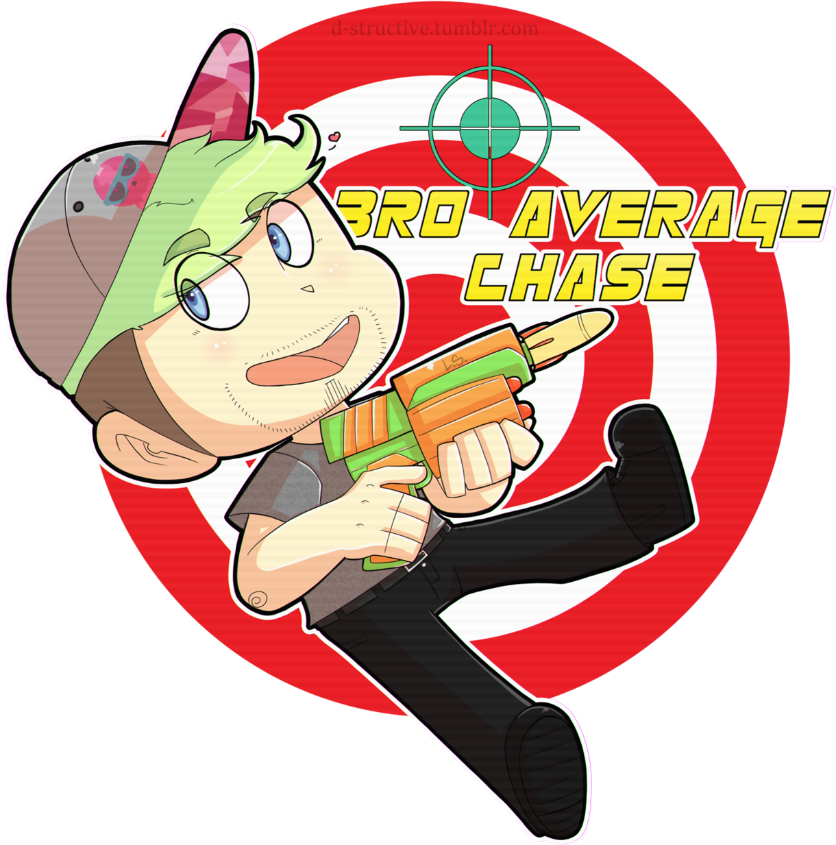 Chase Brody Chibi (1280x1279), Png Download