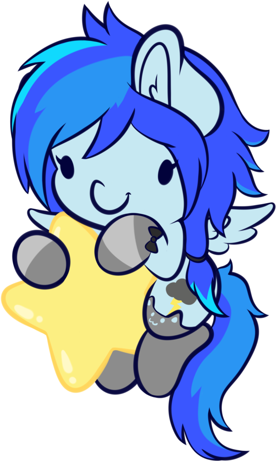 Wickedsilly, Chibi, Cute, Female, Mare, Oc, Ocbetes, - Cartoon (802x1024), Png Download
