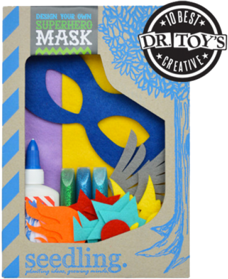 Design Your Own Superhero Mask - Seedling Design Your Own Superhero Mask (600x600), Png Download