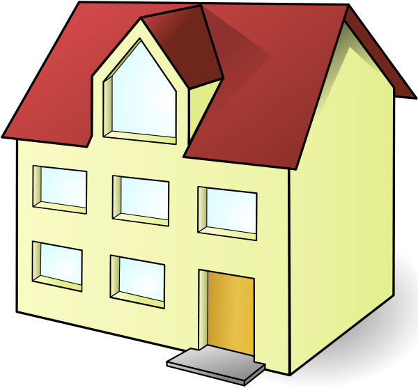 House Christoph Brill 01 Png Clip Arts - Non Living Things House (600x600), Png Download