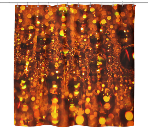 Gold Dew Shower Curtains - Interior Design (480x480), Png Download