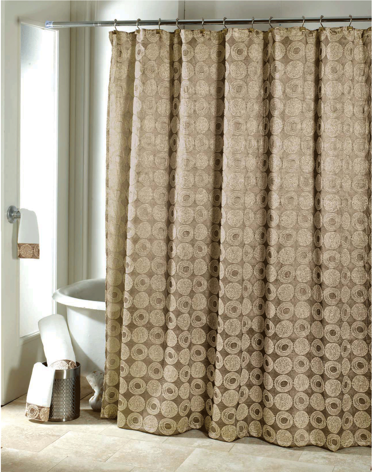 Gold - Avanti Galaxy Shower Curtain (1650x1650), Png Download