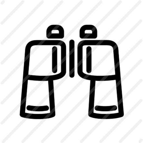 Binoculars Icon - Icon (500x500), Png Download