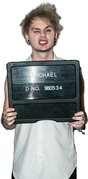 Michael Clifford Png - 5sos Michael Clifford Png (460x615), Png Download