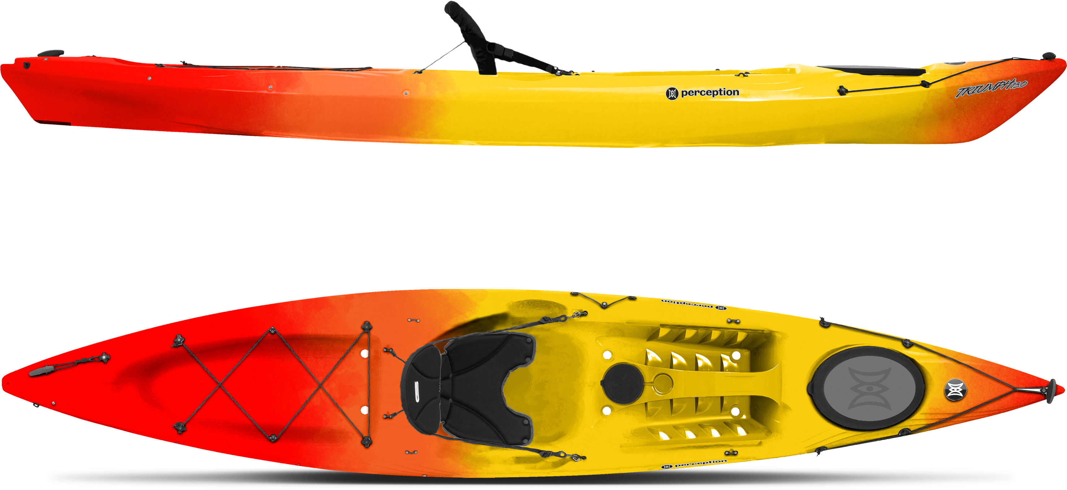 Sunset - Perception Triumph 13.0 Kayak, Perception (3640x2050), Png Download