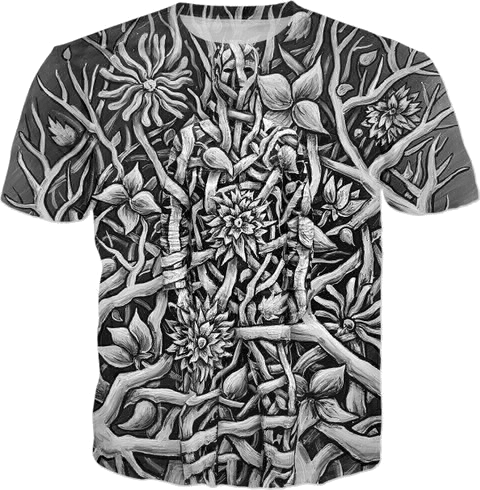 Flesh And Acrylic - T-shirt (480x490), Png Download