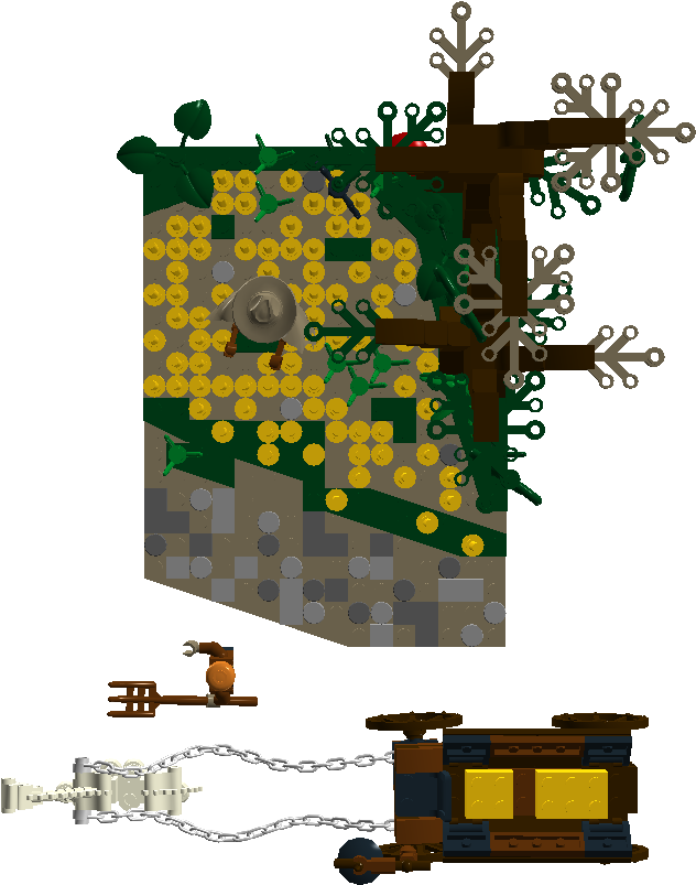 Haunted Corn Field - Illustration (868x868), Png Download