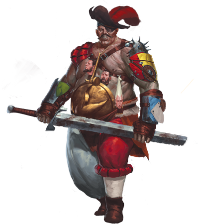 Yet Another Truly Exciting Addition To Your Adventures - Ogre Warhammer Art (398x450), Png Download