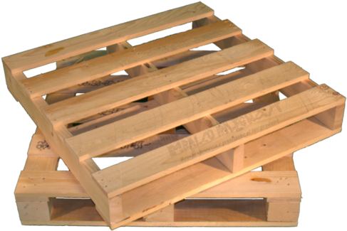 Two Way Wooden Pallet - Pallet (500x500), Png Download