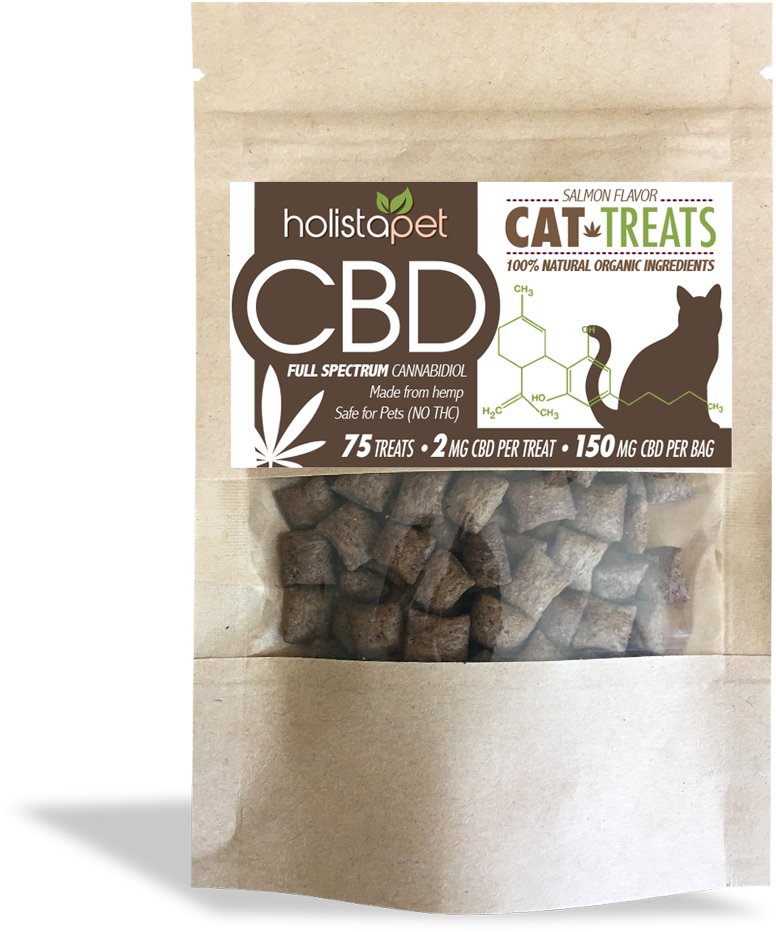 Holsitapet Cbd Cat Treats 2mg Per Treat - Cbd Cat Treats (1000x1000), Png Download
