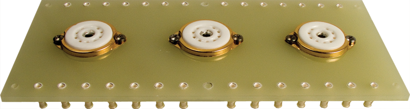 3 X 9 Pin Socket - Amplified Parts Terminal Board - 3 X 9 Pin Socket (800x213), Png Download