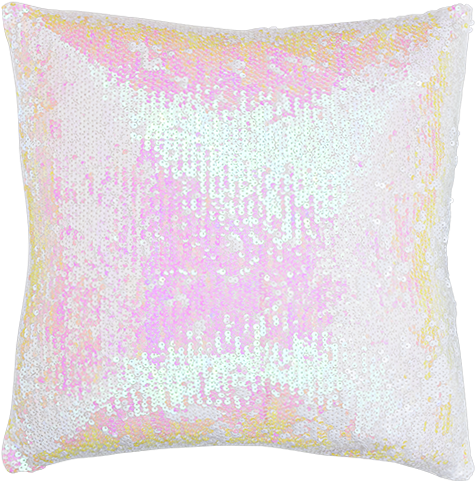 Image For 16x16" Decorative Pillow With White And Rose - Cushion (519x804), Png Download