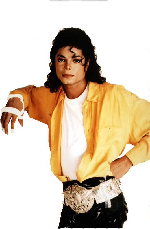Try Watching This Video On Www - Michael Jackson Yellow Shirt (548x799), Png Download