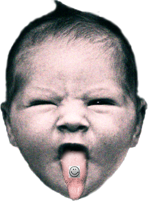 Comin In Hot - Tongue (900x900), Png Download