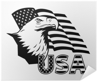 American Eagle Against Usa (400x400), Png Download