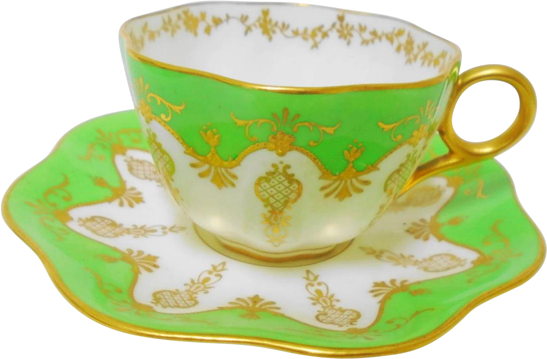 Exquisite Vintage Tea Cup And Saucer - Saucer (1094x1094), Png Download