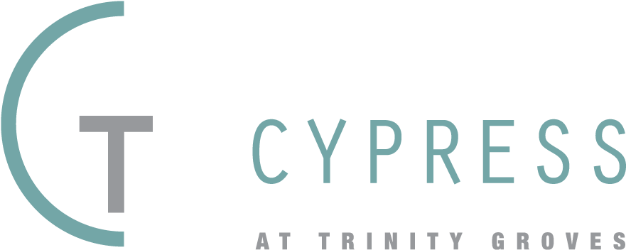 Cypress At Trinity Groves - Cypress At Trinity Groves Logo (904x375), Png Download