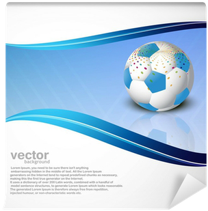 Vector Illustration Is A Abstract Football Colorful - Soccer Ball (400x400), Png Download