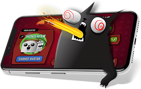Exploding Kittens In Mobile App Form - Mobile App (500x320), Png Download