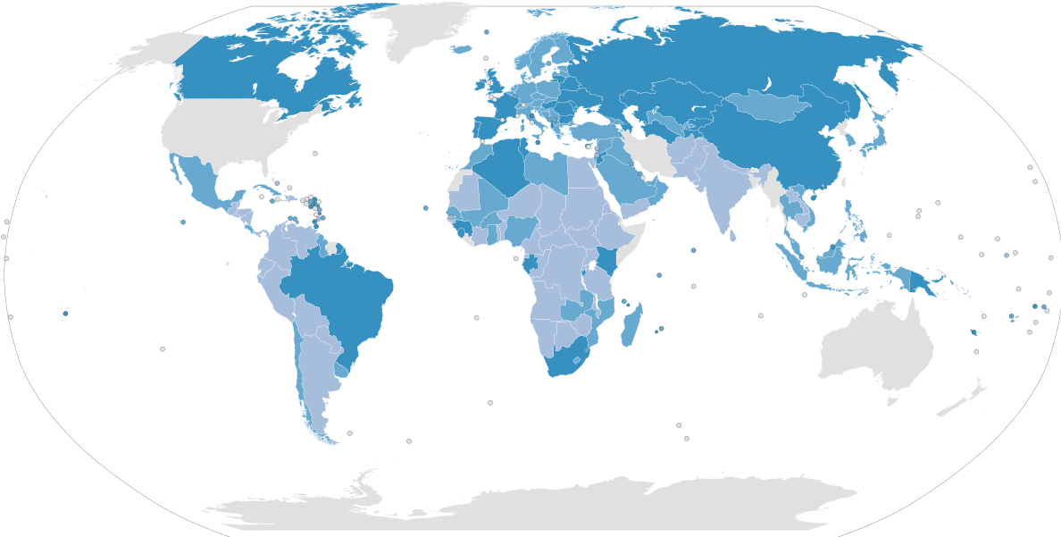 Countries In The World That Drive (1200x616), Png Download
