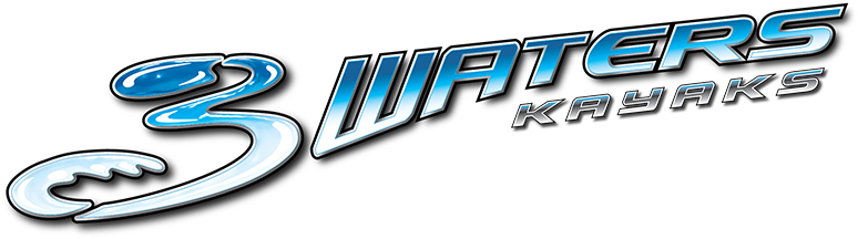 3 Waters Kayaks Logo 3 Waters Kayaks Logo - 3 Waters Kayaks Logo (800x227), Png Download