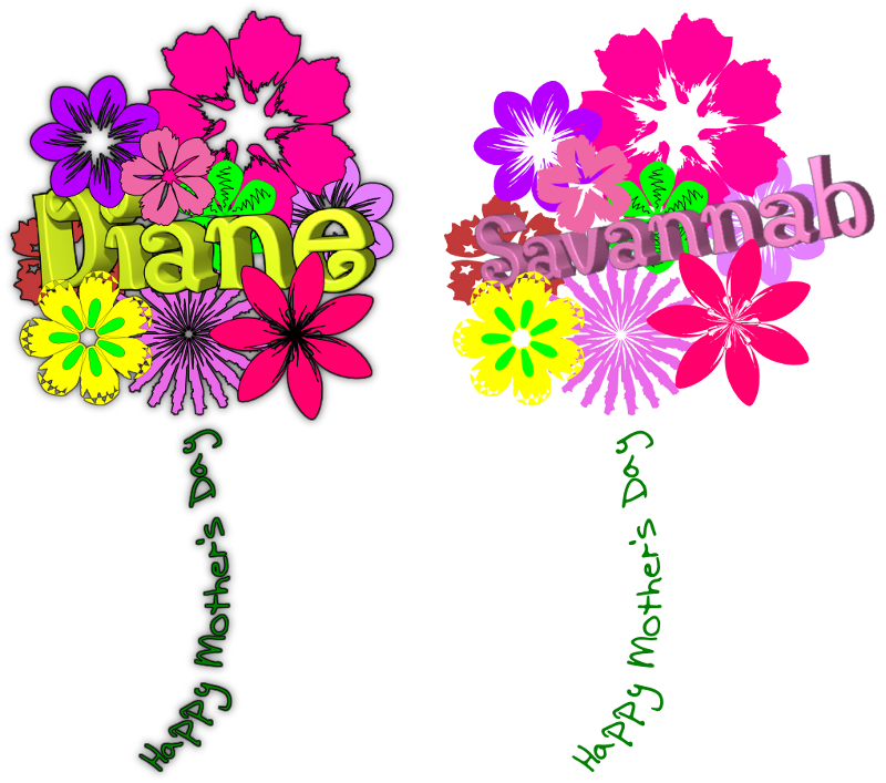 Mothers Day Bouquet (800x707), Png Download