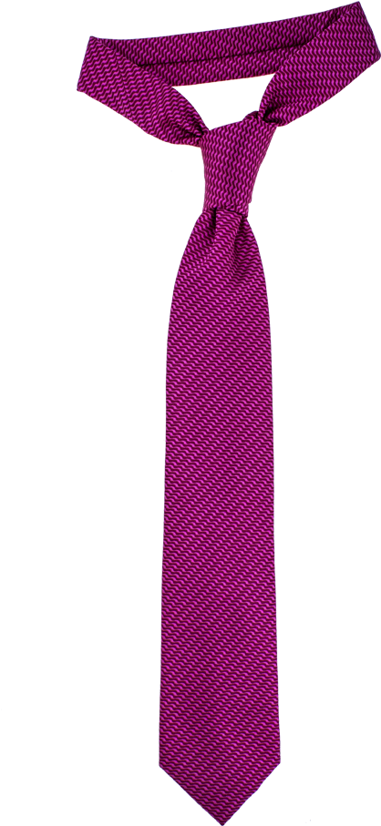 Rose Tie With Wave Pattern - Polka Dot (640x1060), Png Download