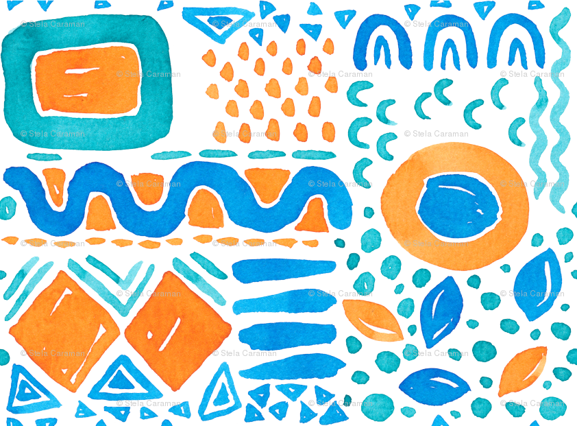 Zazzle Modernes Helles Abstraktes Iphone 8/7 Hülle (842x621), Png Download