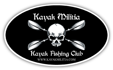 With A Modified Jolly Roger As Their Logo, They Prove - Kayaking Fishing Sticker (441x296), Png Download