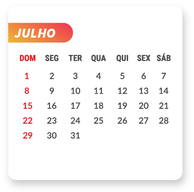 Calendário Acadêmico - Holiday July Calendar 2018 (401x401), Png Download