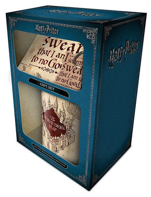 Harry Potter Geschenkbox Marauders Map - Harry Potter Taza Sensitiva Al Calor Marauder ́s Map (400x400), Png Download