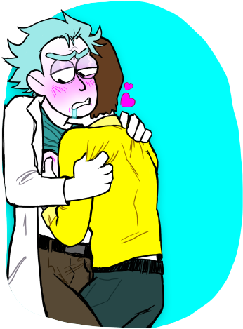 C137cest Part 2 Tiny Rick X Morty - Rick And Morty C137cest (400x496), Png Download