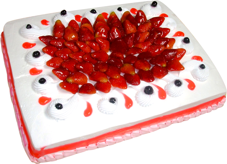 Birthday Cake (800x554), Png Download