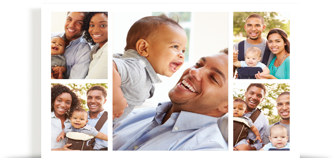 Celebrations Happy & Merry Photo Card (675x319), Png Download