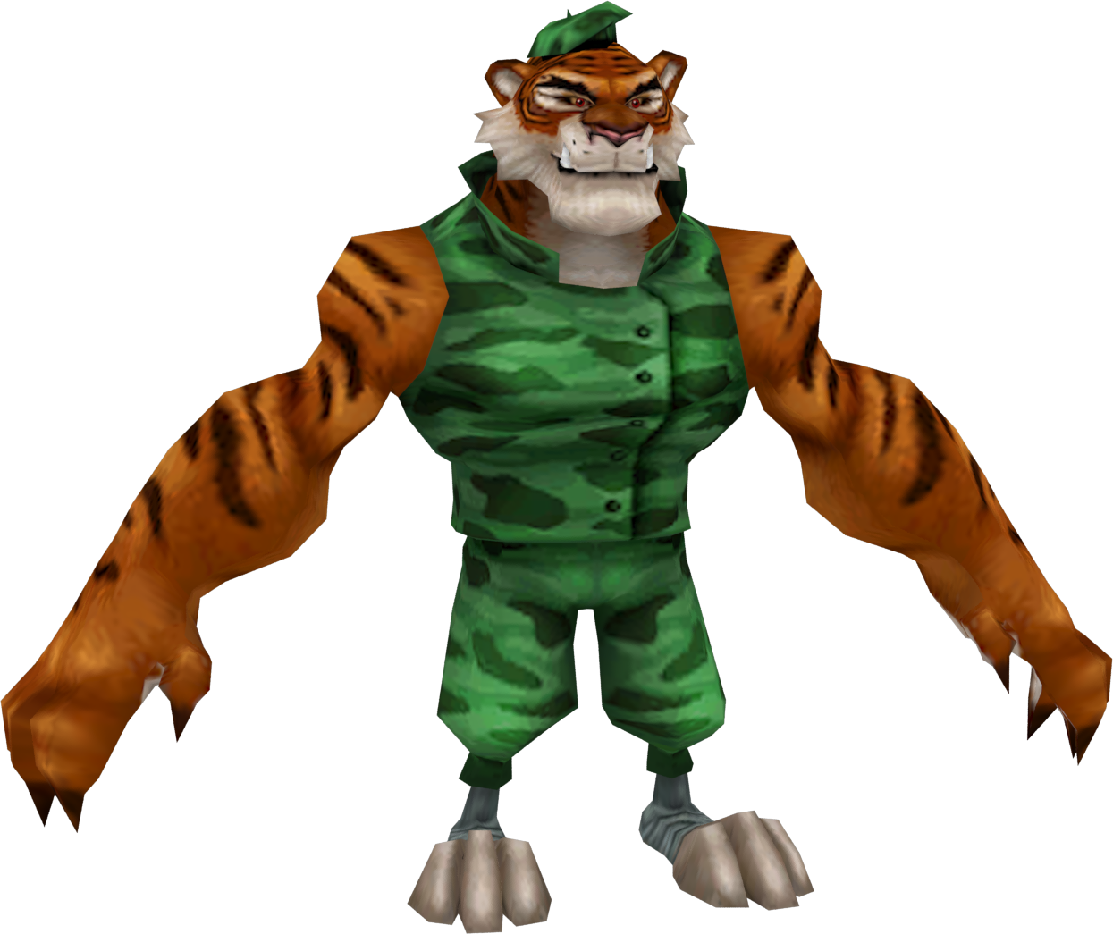 Tiny Tiger Crash Of The Titans - Crash Bandicoot Titans Tiny (1245x1045), Png Download